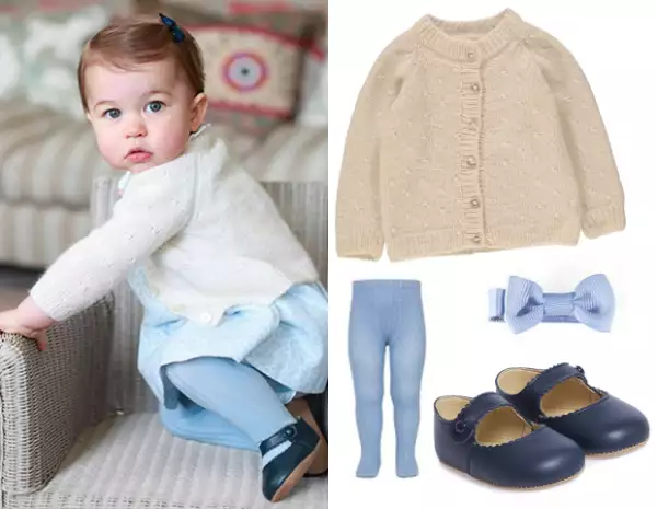 La princesa lleva un vestido que aún no está a la venta de MyH.