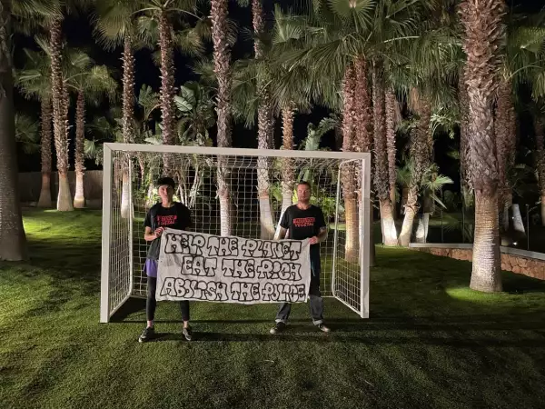 Spanish climate activists vandalize Lionel Messi's mansion in Ibiza