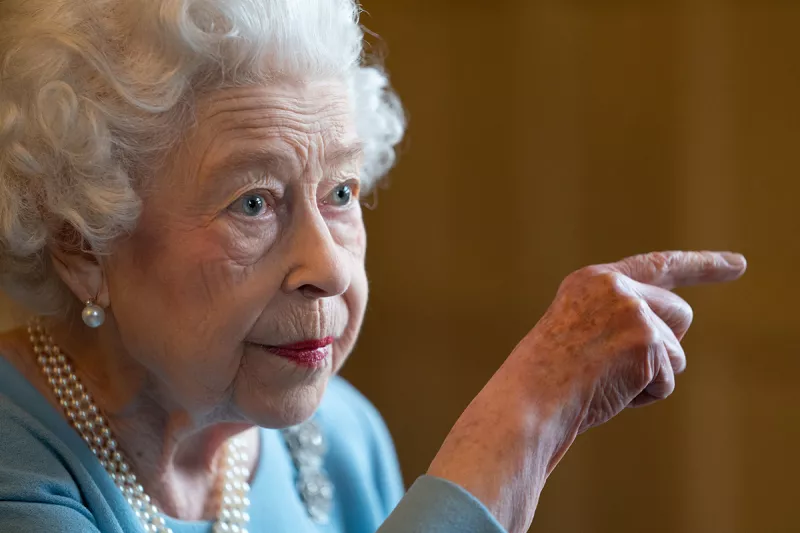 The Queen Hosts A Reception At Sandringham House On The Eve Of Accession Day