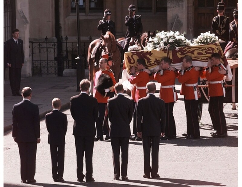 La muerte de Lady Di conmovió al mundo entero.