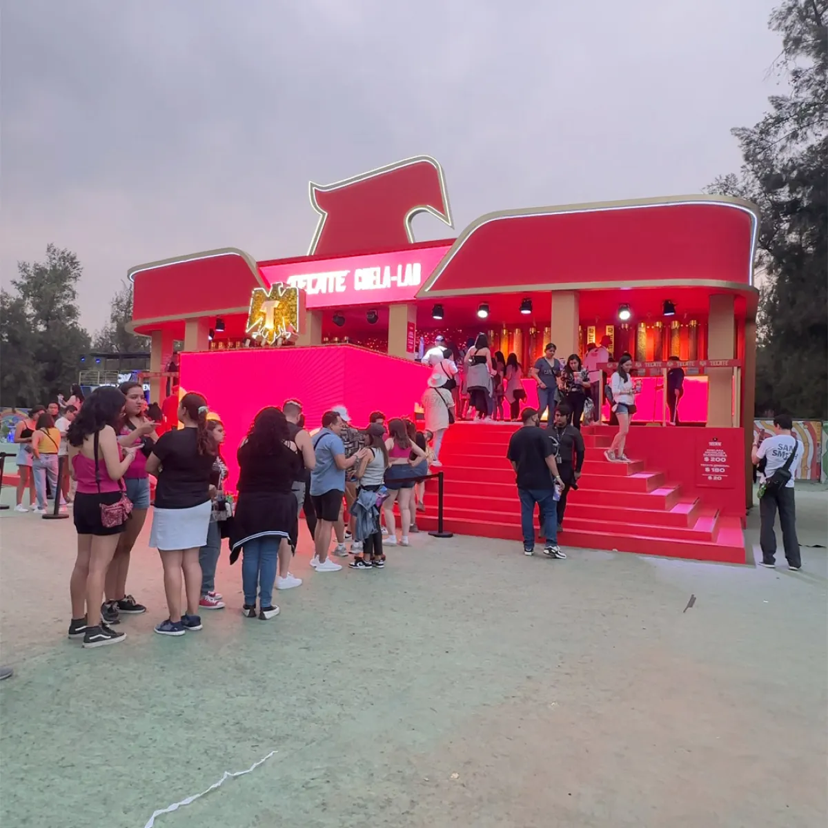 Tecate Chela Lab en el Festival Tecate Emblema