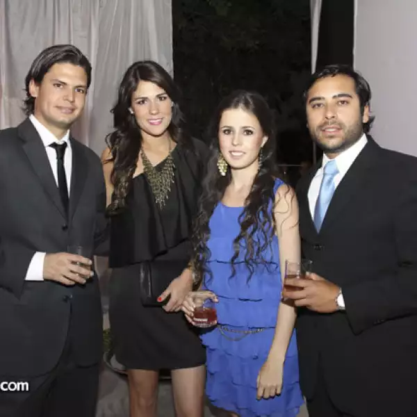 Carlos Sánchez, Elia Orozco, Ana Paola Valdéz y Rafael Salázar