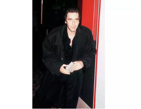 Al Pacino en 1990, cuando publicó su autobiografía con un revelador secreto sobre Madonna y él.