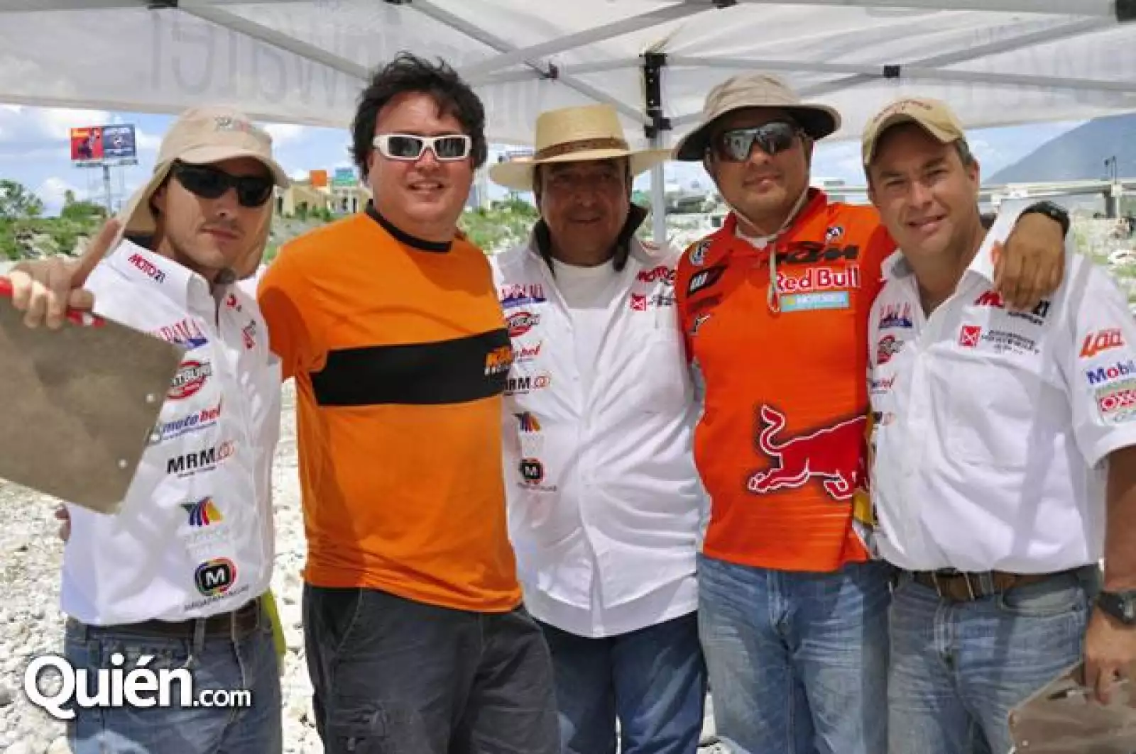 Abel Quevedo,Álvaro González,David Alcalá,JJ Vázquez y Sergio Garza