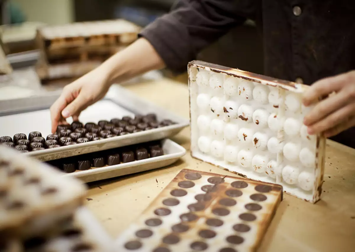 f�brica de chocolates