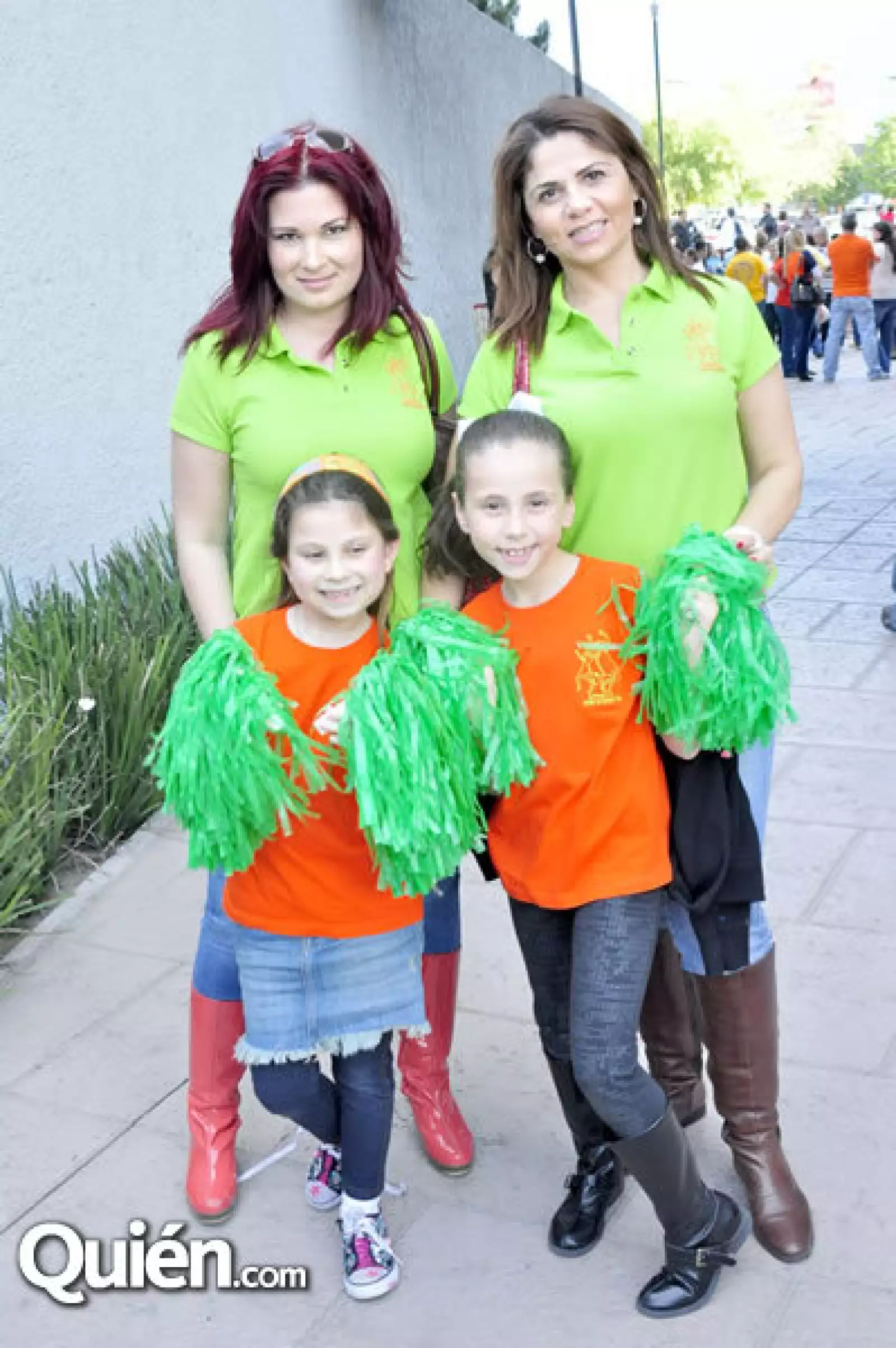 María Alexandra, Yolanda Ríos, María Luis Juárez y Alma Manjarrez