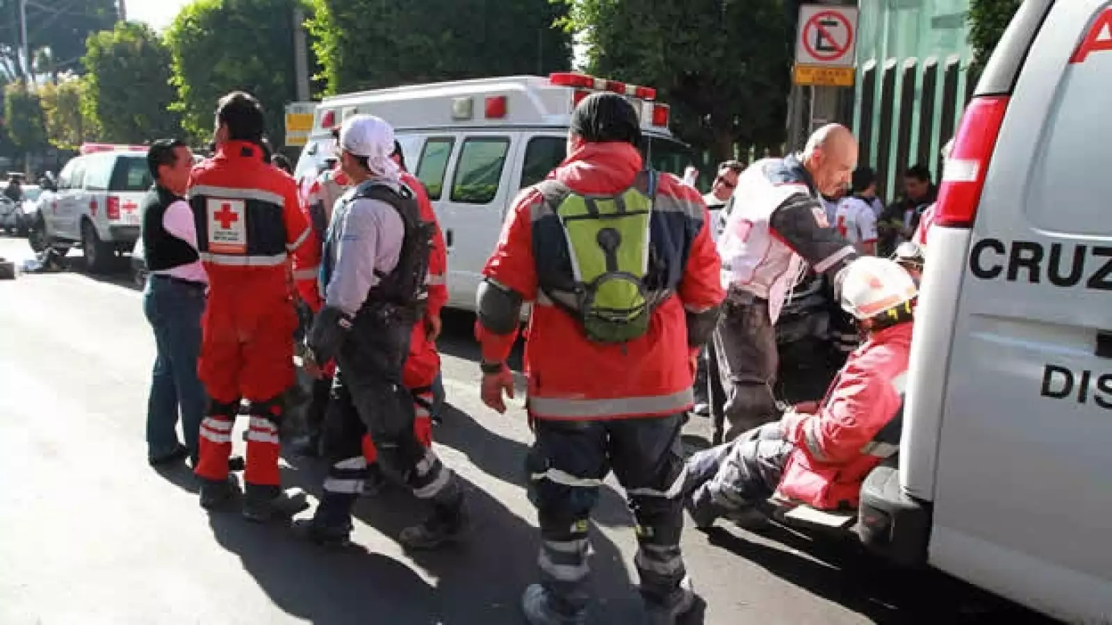 Cruz Roja explosion Pemex