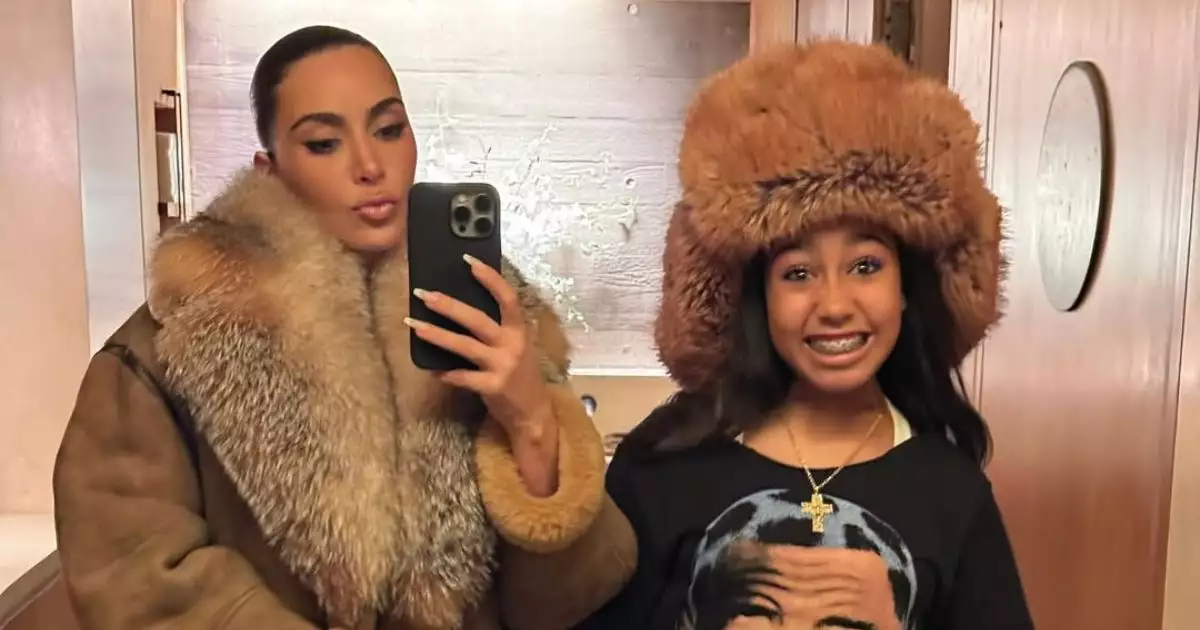 Kim Kardashian y North