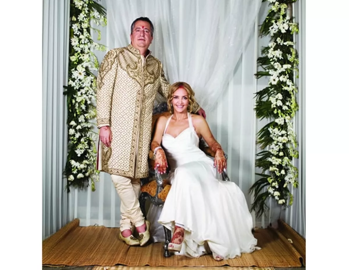 Jorge Vergara y Angélica Fuentes tuvieron una boda de ensueño.