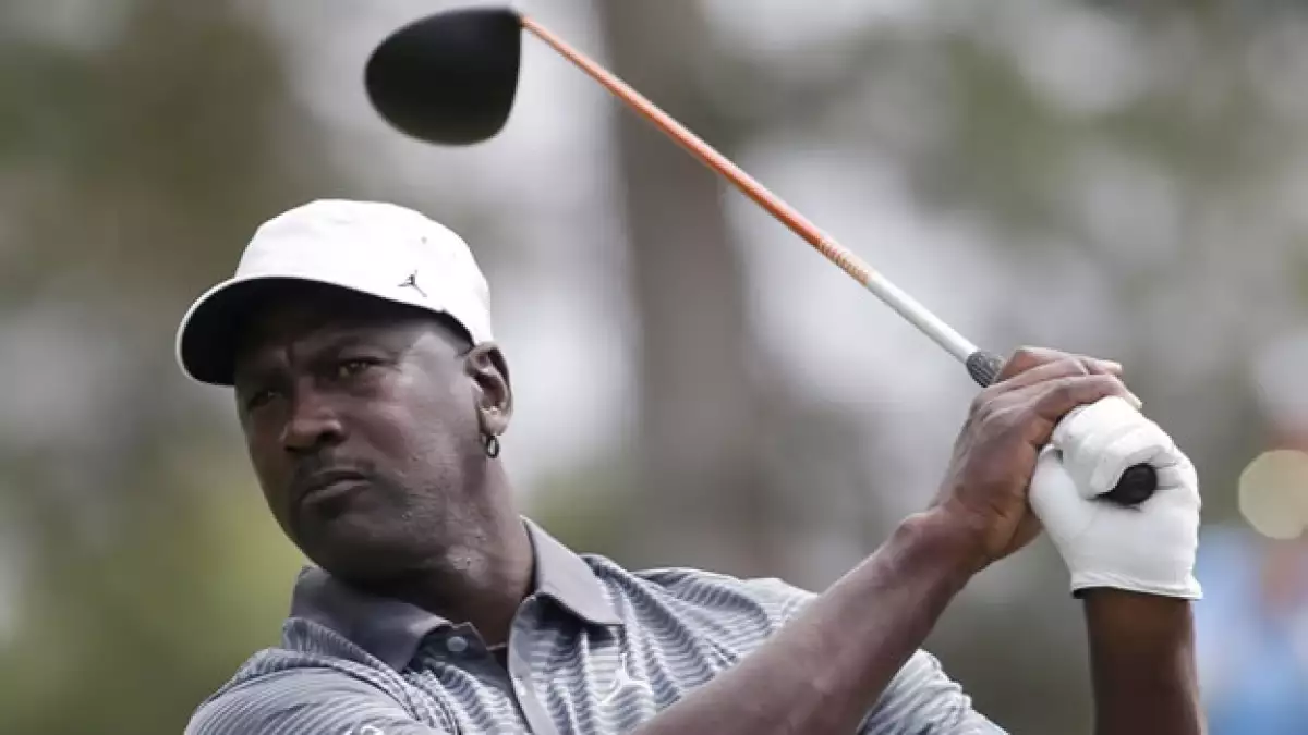 Michael Jordan golf