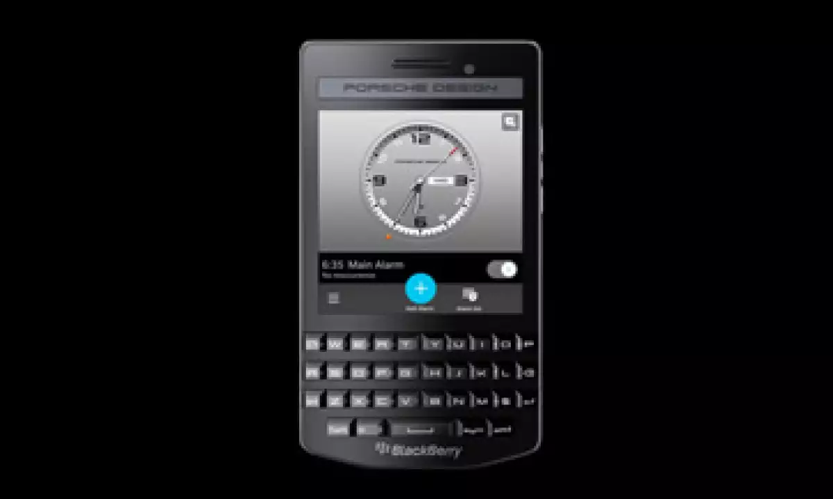 La capacidad del BlackBerry Porsche es de 8gb. (Foto: tomada de Porsche Design )