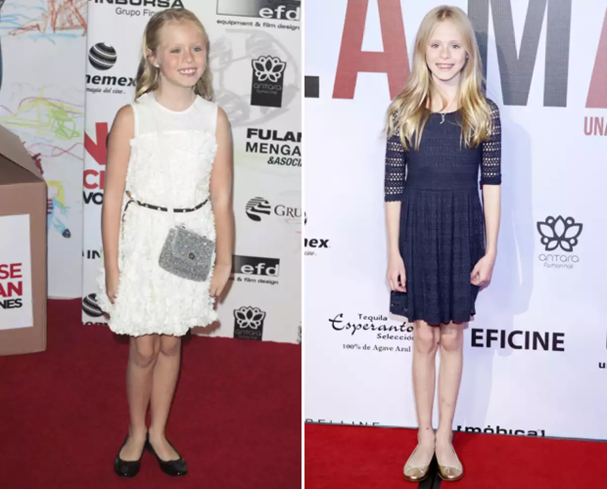 Fue hace un año y medio que estrenó ’No se Aceptan Devoluciones’ al lado de Eugenio Derbez, y este martes acudió a la premiere de ‘A la Mala’ en la que se notó que ya dejó de ser una niña.