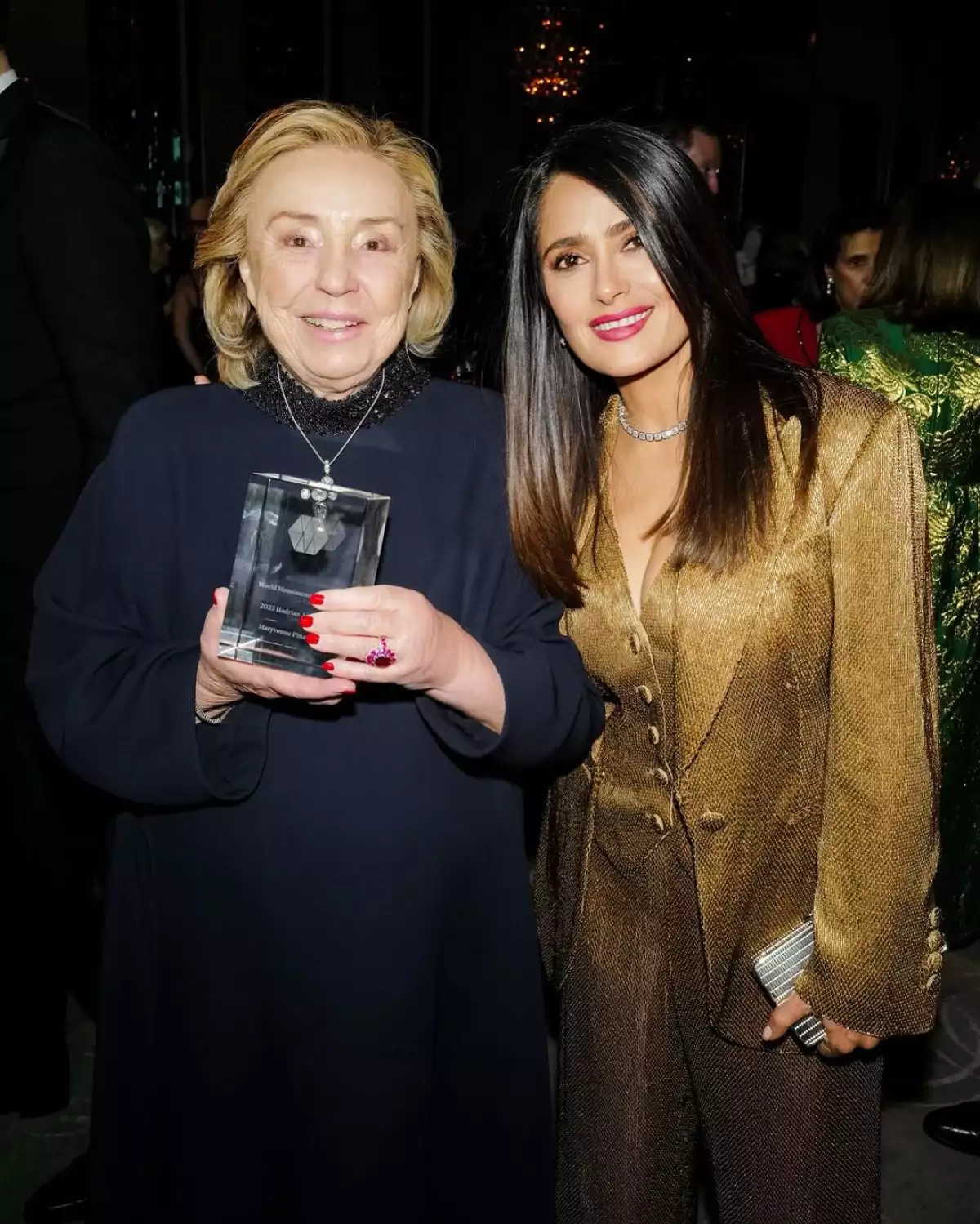 Maryvonne Pinault, suegra de Salma Hayek