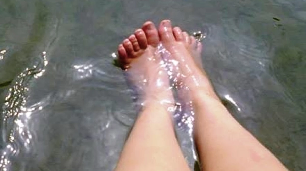 los pies de Sofía