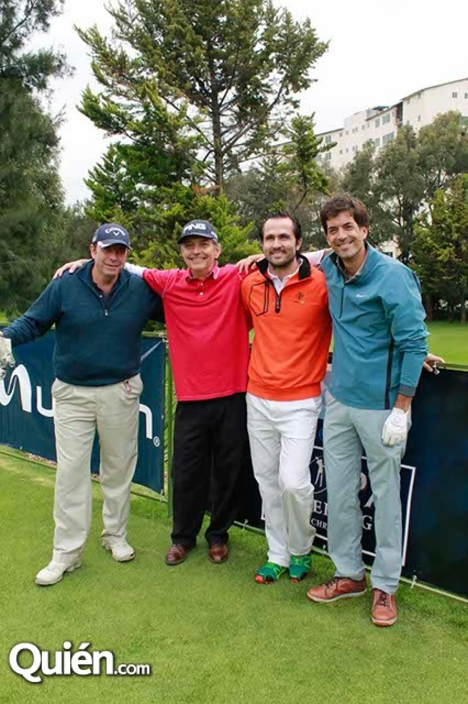 Carlos González,Joaquín Riva,Rico Diener y Gonzalo Gil