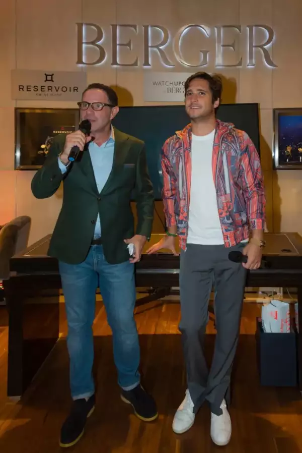 Sergio Berger y Diego Boneta