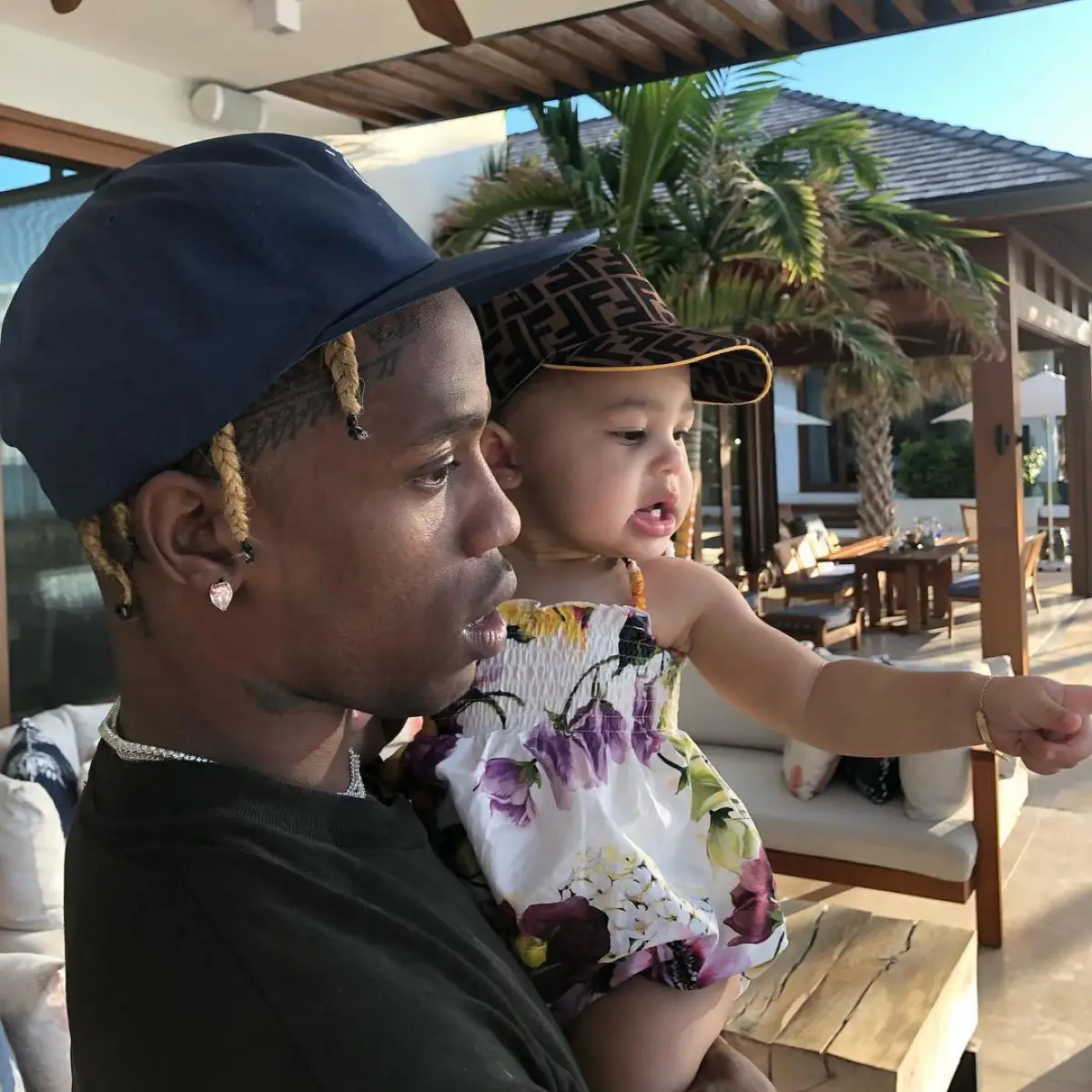 Travis Scott y Stormi Webster