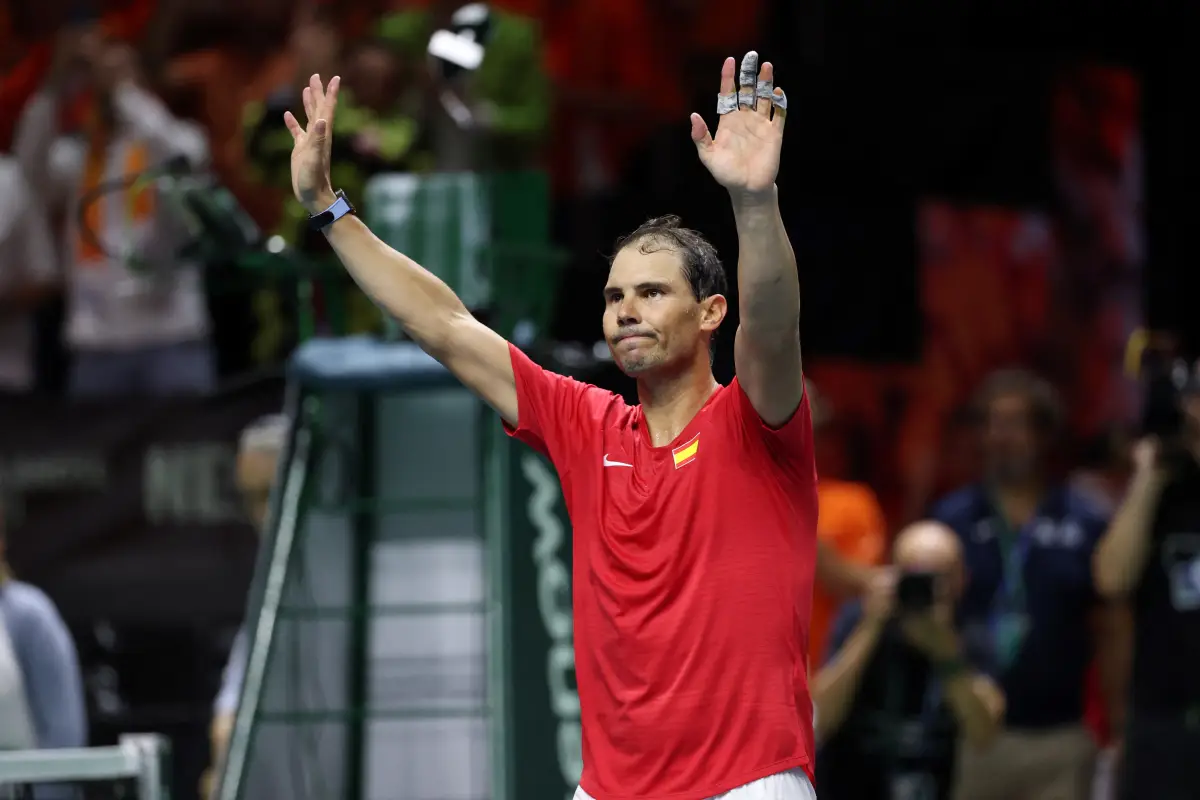 rafael nadal abre copa davis de despedida con derrota