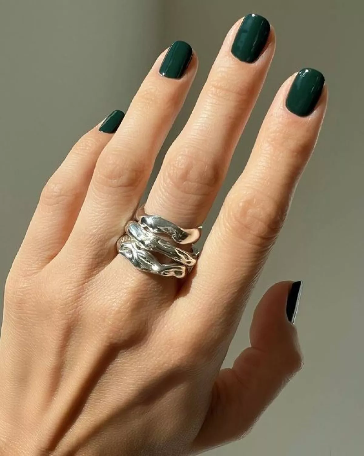 Uñas verdes.