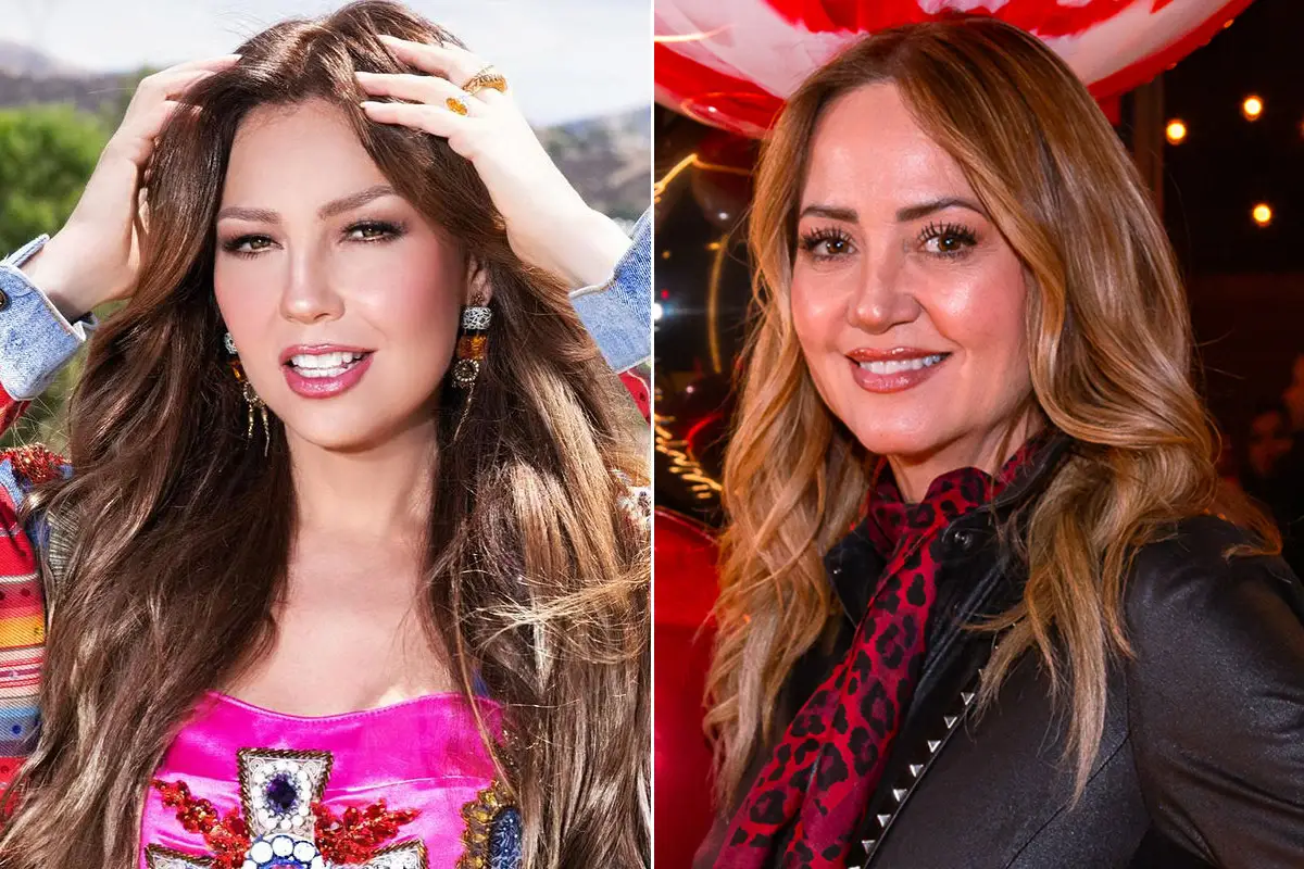 Thalía y Andrea Legarreta