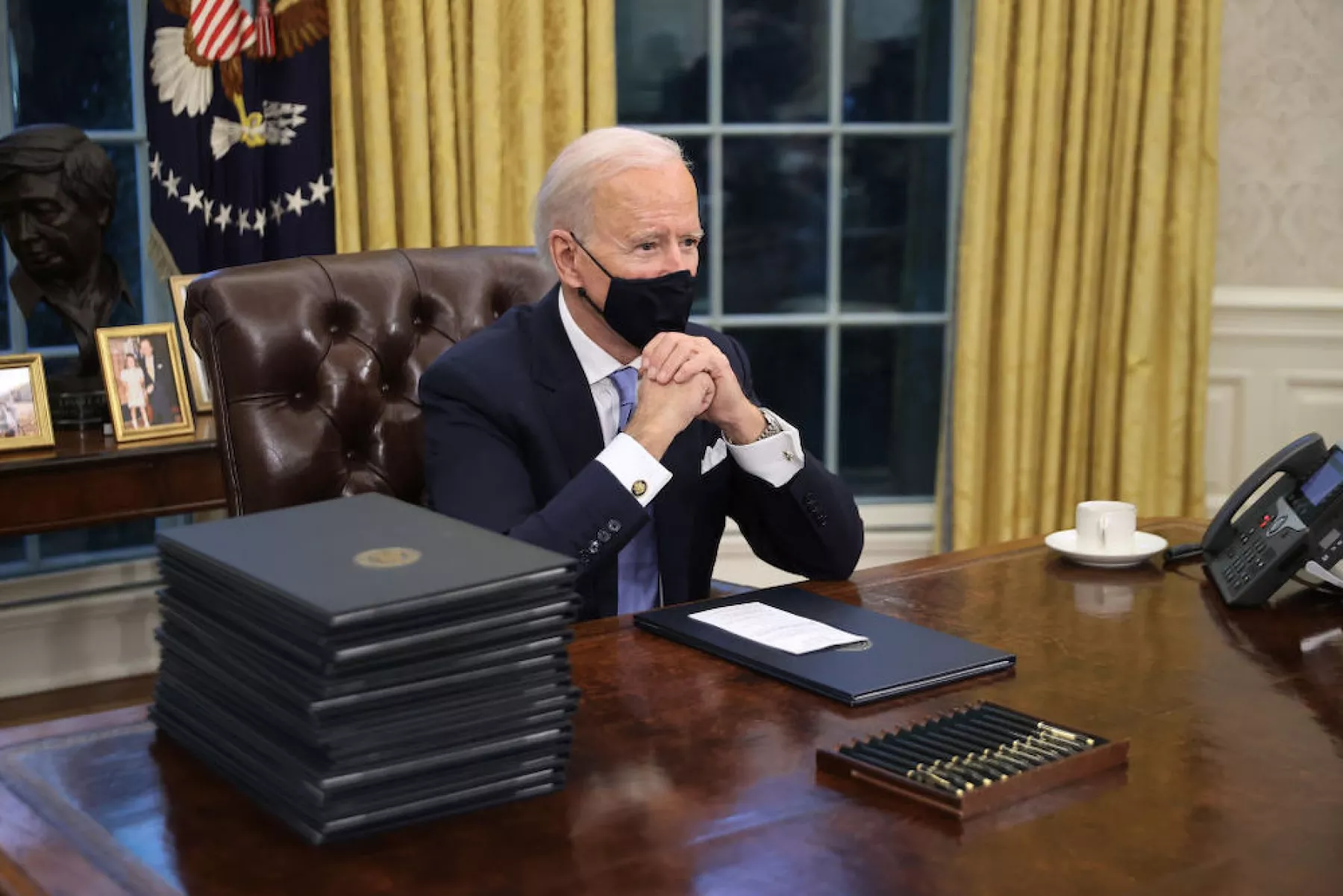 Joe Biden Marks His Inauguration With Full Day Of Events
