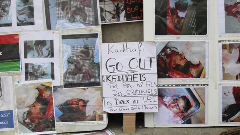 Gadhafi protestas Libia 