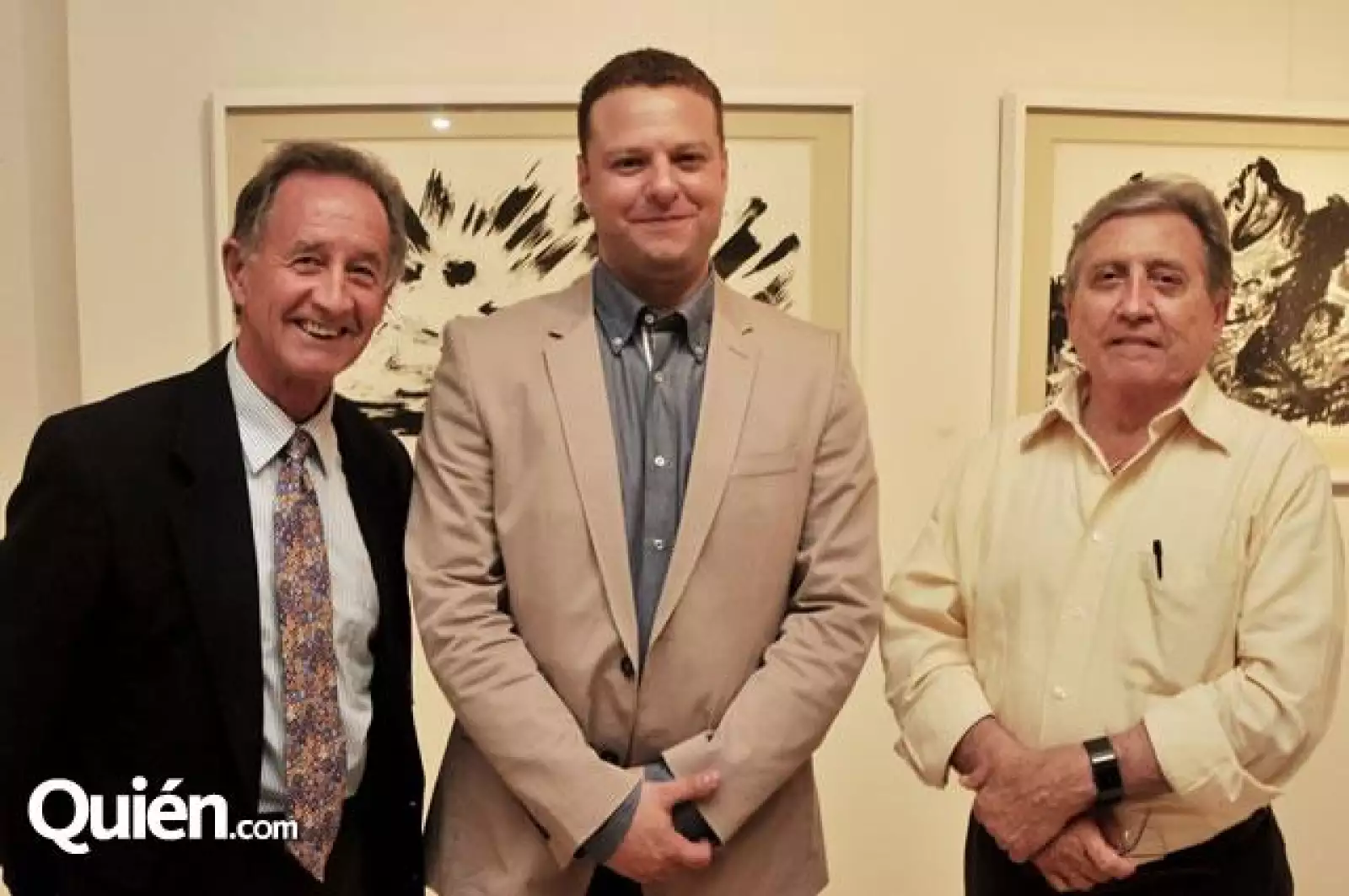 Eduardo Flores,Ricardo Marcos y Rodrigo Velarde