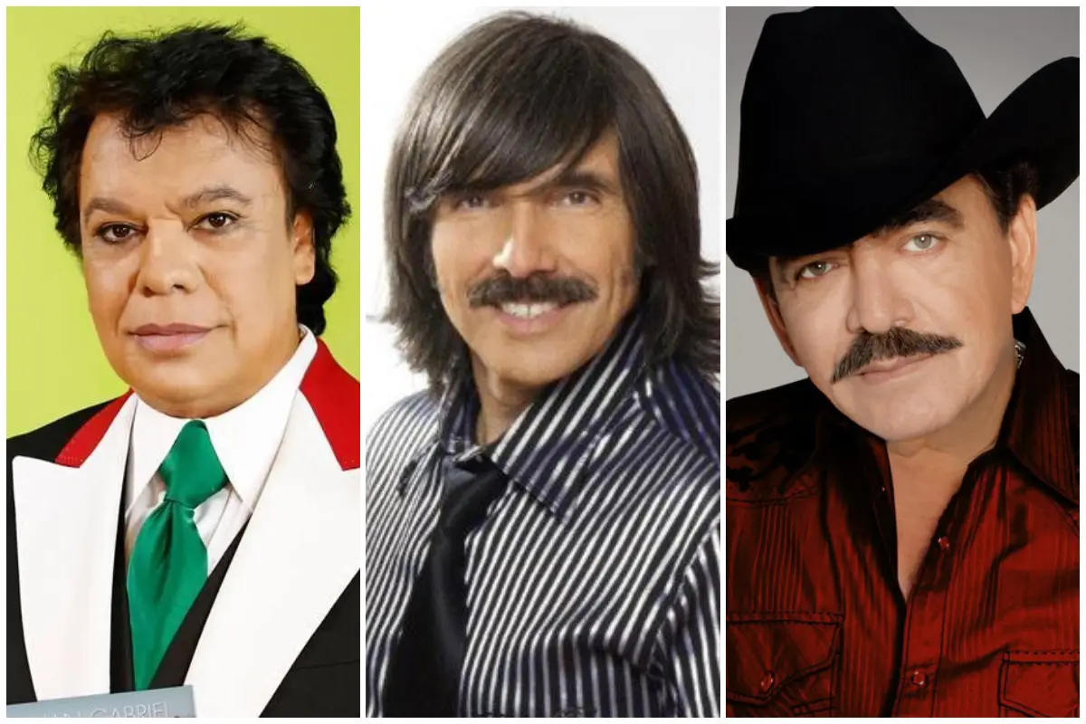Juan Gabriel, Diego Verdaguer y Joan Sebastian 