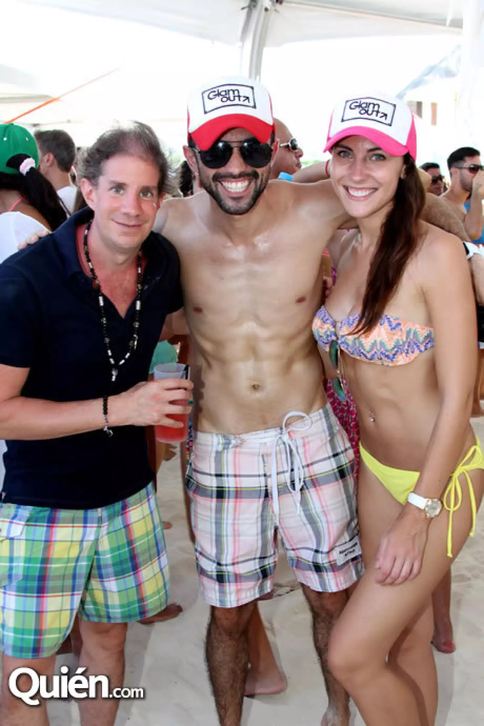 Xavier Hill,Adal Tiscarelo y Monika Balciunaite