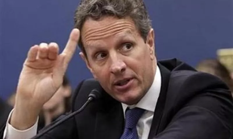 Geithner pidió un acuerdo en el Congreso de EU para aprobar el alza en el límite de deuda. (Foto: Reuters)