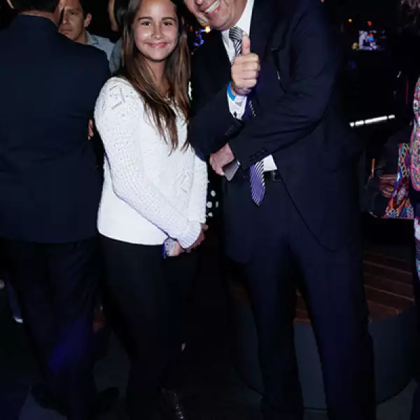 Paulina Fuchs y Antonio Crestani.