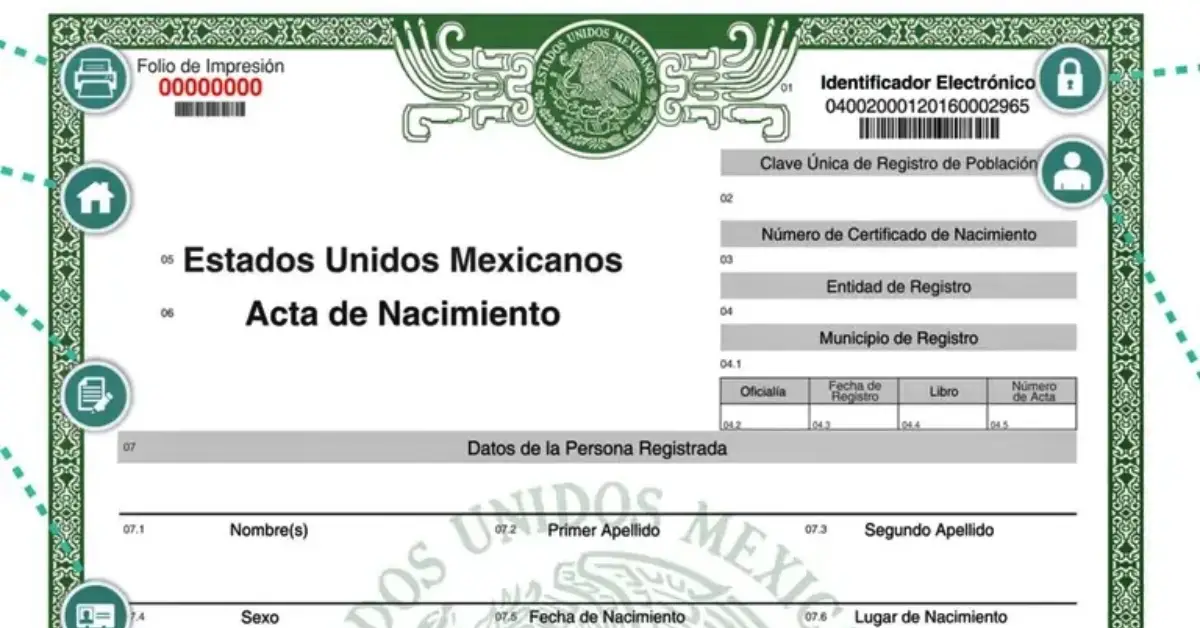 ¿Tu acta de nacimiento tiene errores? Ya se podrá corregir en línea y sin tener que ir al Registro Civil 