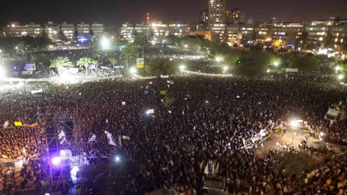 Israel indignados
