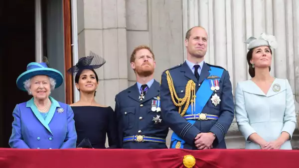Royal Air Force's 100th Birthday Flypast From Buckingham Palace