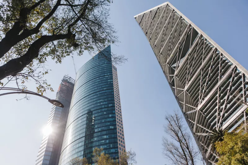 Skyscrapers in Mexico City