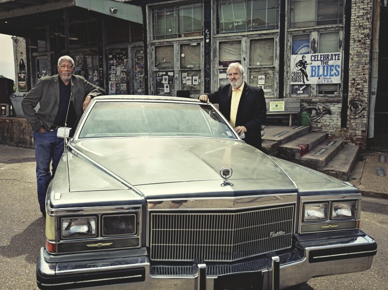 Morgan Freeman y su socio Bill Luckett