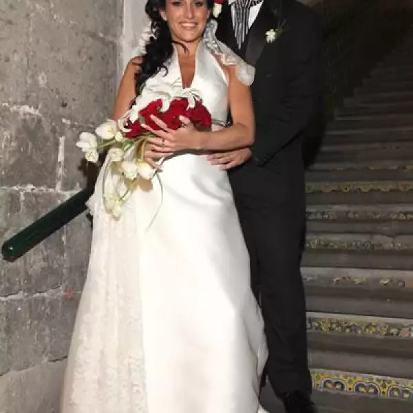 Guillermo Ochoa y Danielle Dithurbide