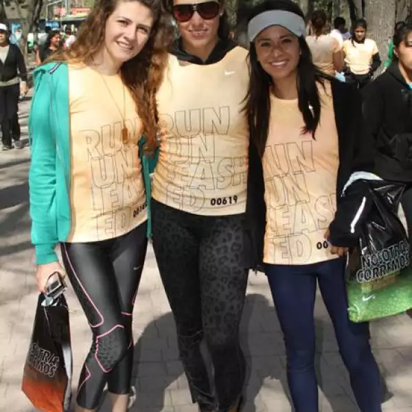 Alejandra Barcena, Amancay González y Miryam Morales