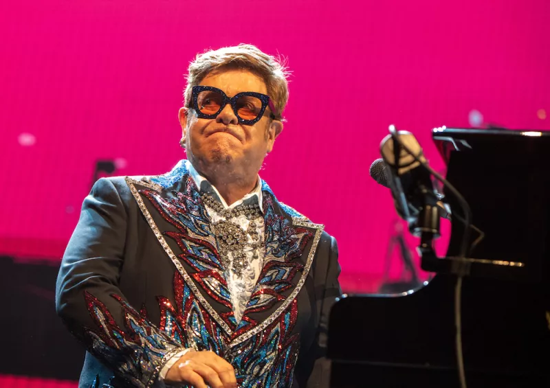 Elton John Performs In Gothenburg