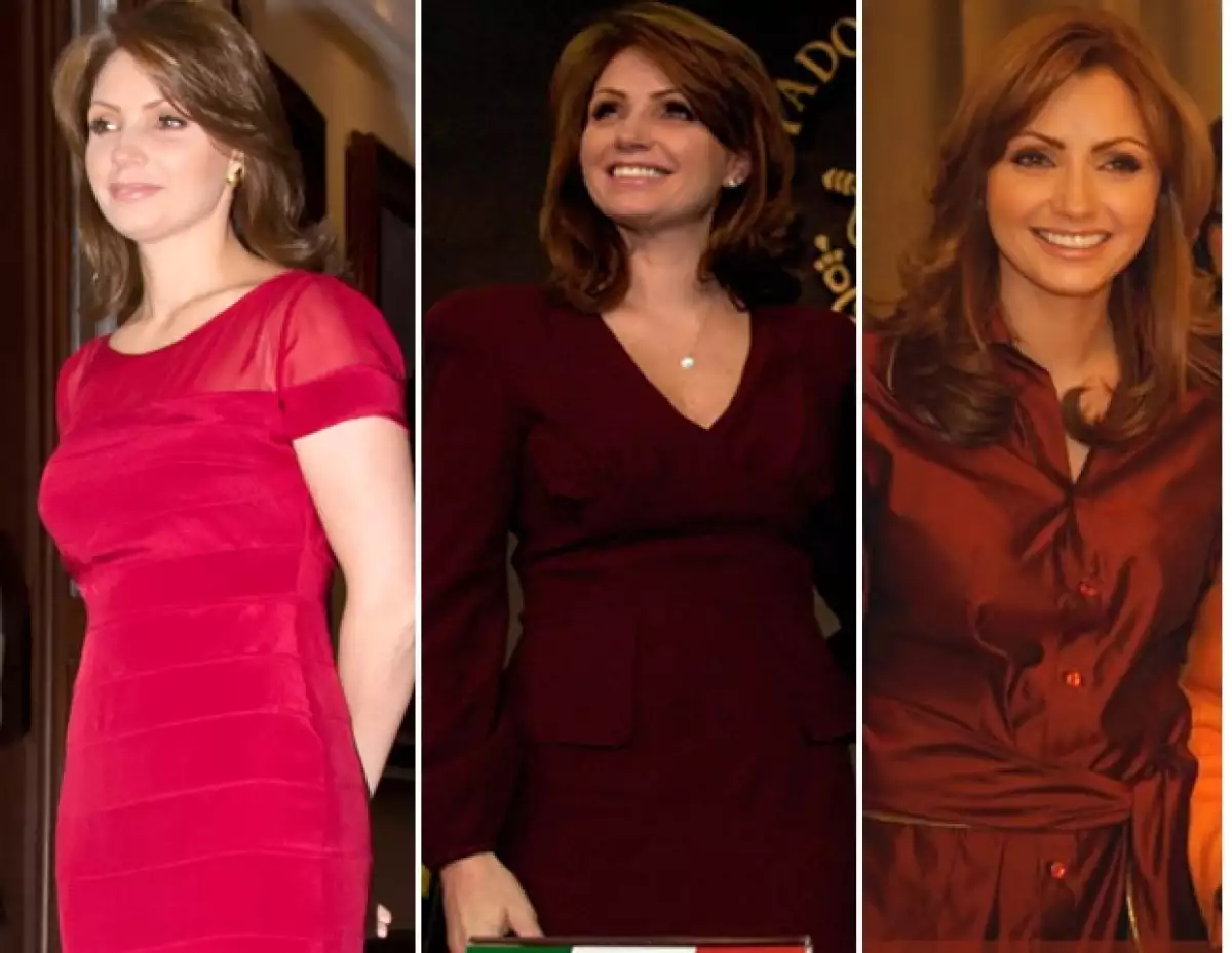 En sus giras oficiales, reuniones políticas y otras ocasiones especiales, la esposa de Enrique Peña Nieto ha demostrado una predilección por vestirse de este color, ayer no fue la excepción.
