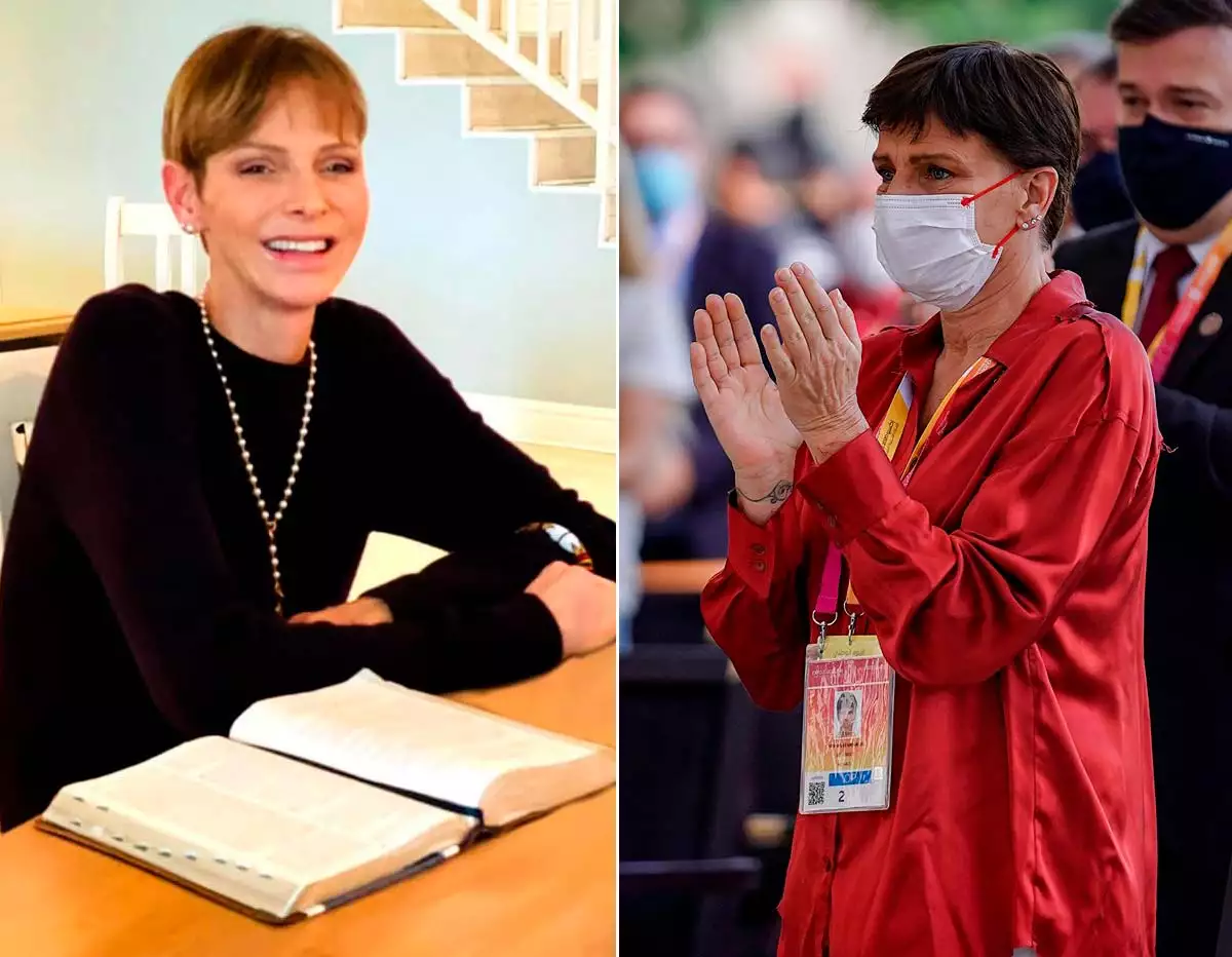 princesa Charlène, princesa Estefanía