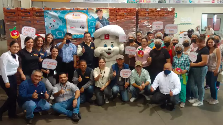 Los paquetes donados se distribuyeron en 16 Bancos de Alimentos de diferentes localidades de México.