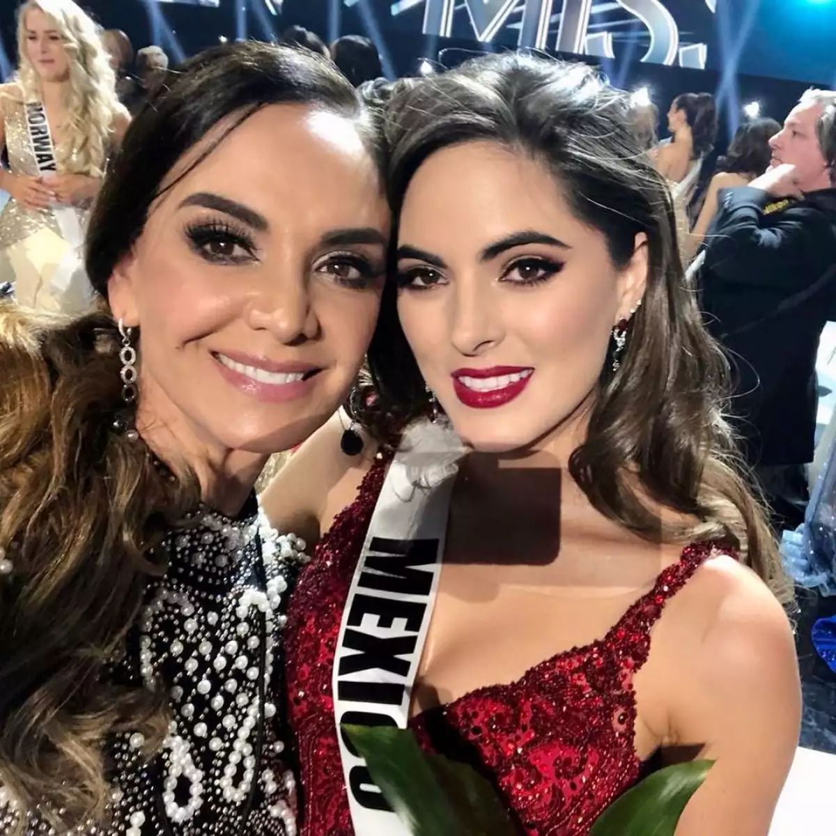 Lupita Jones y Sofía Aragón
