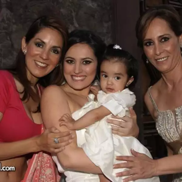 Mari Rouss de Sandhú,Marcela Zapata,María Antonia Sandhú y Marcela Suárez del Real de Zapata