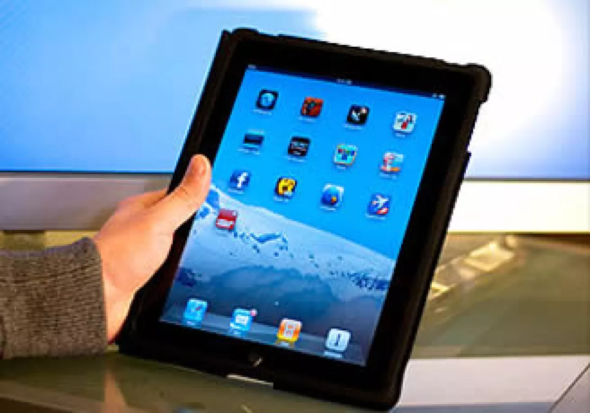 Es seguro asumir que la mayoría de las tabletas en las empresas son iPads. (Foto: Fortune)