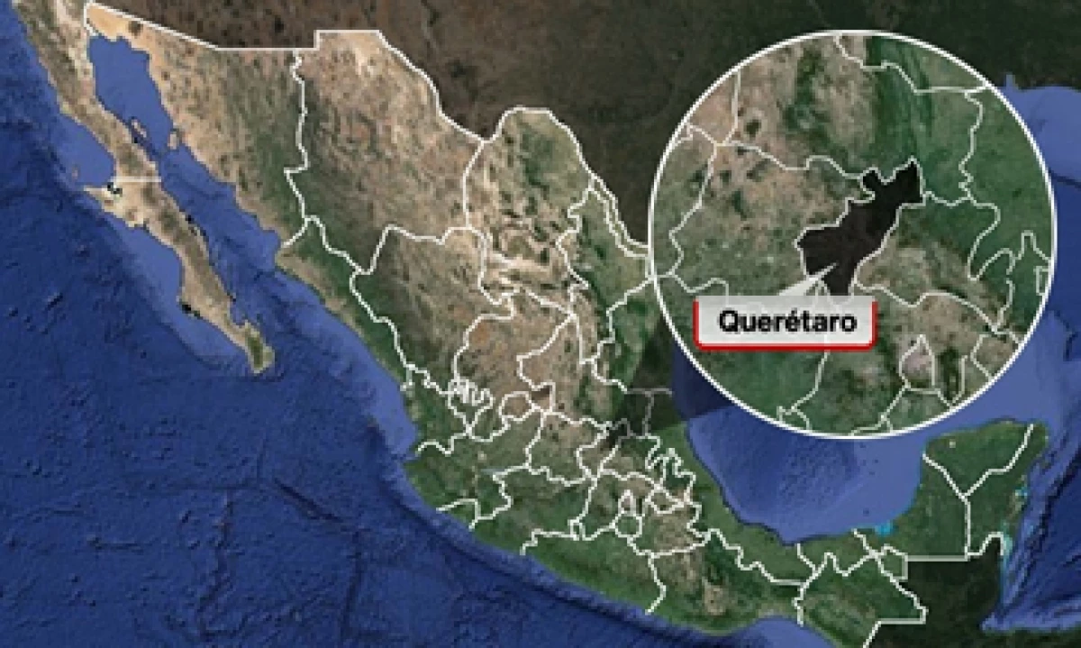 La explosión se registró en San Juan del Río, Querétaro. (Foto: Especial)