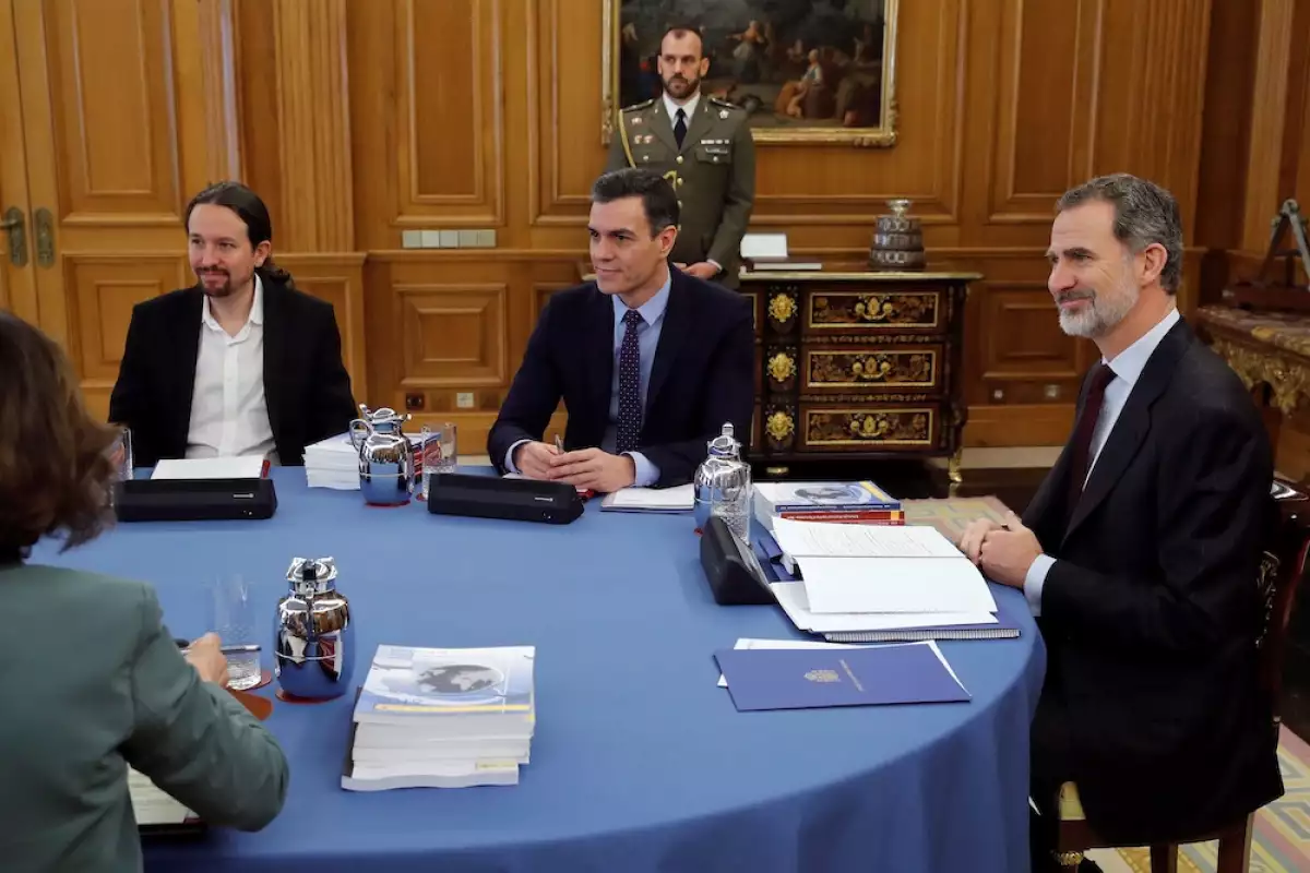 King Felipe VI Chairs The Meeting Of The National Security Council