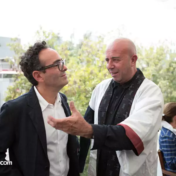 José Kuri y Mario Bellatín