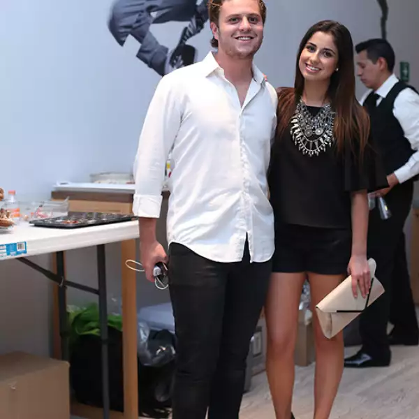 Pedro Ripoll y Paola Monroy