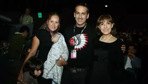 Valentina, Aurora, el pequeño Jorge, Julio Bracho y Diana Bracho.